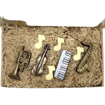 Čokoláda Chocolenka Čokoládová sada - Hudební set č. 1