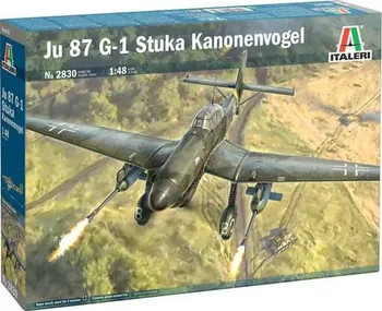 Plastikový model Italeri Ju 87 G-1 Stuka Kanonenvogel 1:48