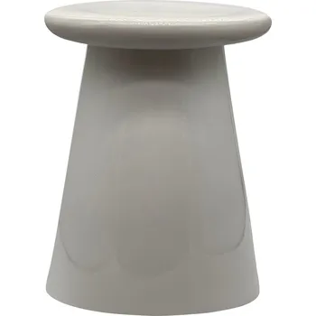 Stolička VTWONEN keramická stolička BUTTON šedá ø33 cm 400435-T