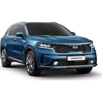 Nosič kol Příčníky Modula Oval Bar Closed Rail Black Kia Sorento 2021- s integrovanými podélníky