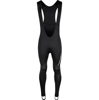 Cyklistické kalhoty FORCE KALHOTY Z68 SE ŠRÁKY BEZ VLOŽKY ČERNÉ - XL