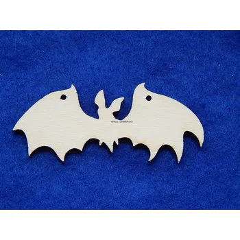 Překližka Výřez z překližky, H13/1, NETOPÝR II.-velký, 7x3cm, 1ks