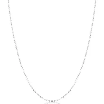 Řetízek Stříbrný řetízek 925 - lesklé zaoblené válečky a krátké tyčinky, 1,2 mm