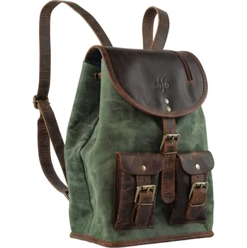 Městský batoh Sajo INDIRA GREEN městský batůžek zelená