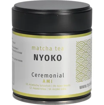 Čaj Japan Matcha Nyoko Ami BIO Ceremonial v dóze - zelený čaj
