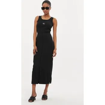 Dámská sukně Calvin Klein Jeans Midi sukně J20J223144 Černá Regular Fit XS