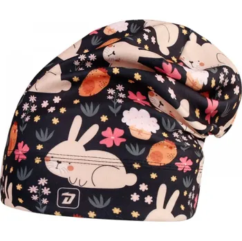 Čepice Flísová čepice Dráče - Yetti 27, tmavě šedá, králíci Barva: Šedá, Velikost: 50-52