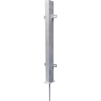 Plotový sloupek Plotový sloupek s roxorem 50x100 žárově pozinkovaný