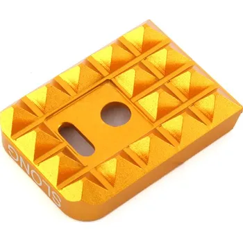 SLONG Airsoft Kovová útočná CNC patka plynových zásobníků G série - zlatá