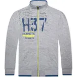 Chlapecká mikina - KUGO M8030, šedá Barva: Šedá, Velikost: 158