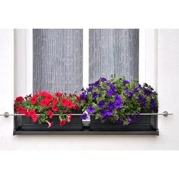 Držák na květináč a truhlík DASTECH Zábrana truhlíku do fasády 1000-1500 mm NASTAVITELNÁ