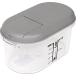 PETRAplast Plastová dóza ovál 0,5 l Barva: Šedá