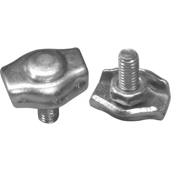 Lanová svorka simplex 4,0mm M5 ZB