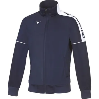 Dětská sportovní bunda Mizuno Knitted Track Jacket Jr - Navy Velikost: 128
