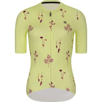 cyklistický dres RIVANELLE Cyklistický dres s krátkým rukávem - METTLE LADY - žlutá M
