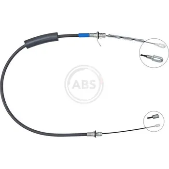 Lanko parkovací brzdy Tažné lanko, parkovací brzda A.B.S. ABSK14050