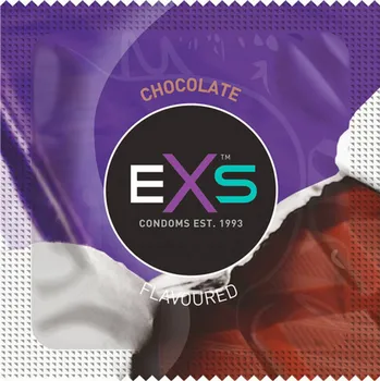 Kondom EXS Chocolate Flavoured 50ks