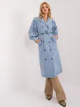 Džínový kabát NM-PL-TR295.22 modrý