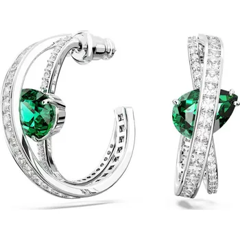 Módní doplněk Swarovski Půvabné kruhové náušnice s krystaly Hyperbola 5665334 + 2 měsíce na vrácení zboží