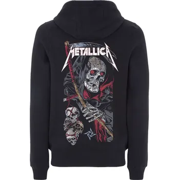 Pánská mikina NNM Metallica - Death Reaper - NNM - RTMTLZHBREA PHDMTLZHBREA černá S