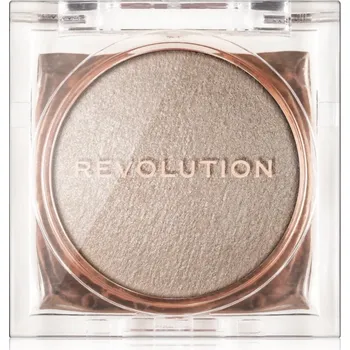 Rozjasňovač Makeup Revolution Beam Bright kompaktní pudrový rozjasňovač odstín Diamond Glow 2,45 g