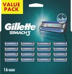 Gillette Mach3 Náhradní Holicí Hlavice Pro Muže, 16 Náhradních Holicích Hlavic