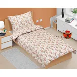 Dětské povlečení VELIKONOČNÍ ZAJÍČEK, béžové, bavlna hladká, 140x200cm + 70x90cm