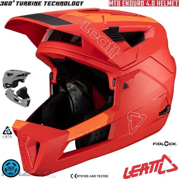 MTB helma LEATT MTB 4.0 Enduro V24 Red 2025 S