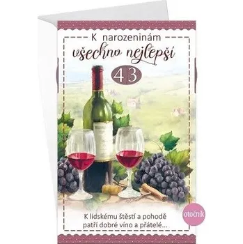 ARGUS Přání k narozeninám s výběrem roku 15-6441c