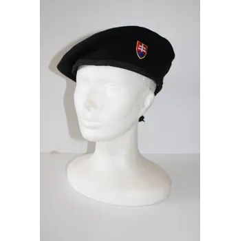 Čepice MARINPEX Baret SK Slovenská Armáda - černý Velikost: 52-53