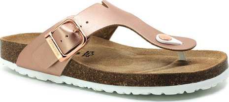 TAMARIS 1-27522-42 rose gold, dámské žabky