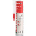 Tmel a lepidlo fischer Crystal MS transparent 290 ml