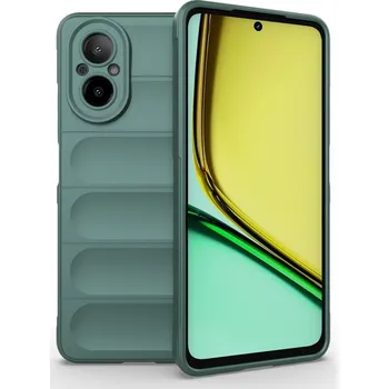 Pouzdro na mobilní telefon Rugg odolný gelový kryt na mobil Realme C67 - zelený