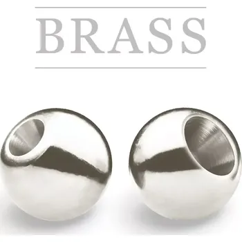 Knápek Brass Beads Regular Silver 3,3mm