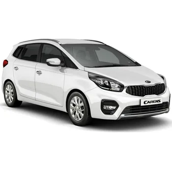 Nosič kol Příčníky Modula Oval Bar Closed Rail Black Kia Carens 2013-2021 s integrovanými podélníky