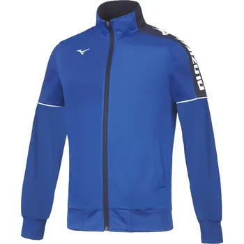 Dětská sportovní bunda Mizuno Knitted Track Jacket Jr - Royal Velikost: 140