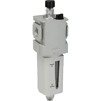 Kompresor Přimazávač kompaktní, G1/4"vni, 10 bar, max. 17 l/s, plastová nádobka Parker P32LB12LGNN