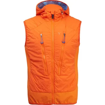 Cyklistická vesta Pánská skialp vesta SILVINI Polaro oranžová Velikost: L
