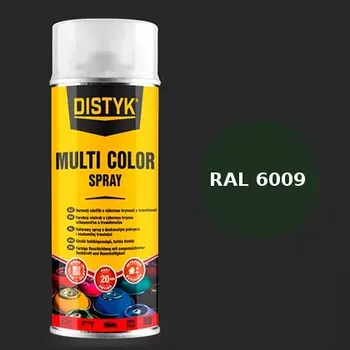 Barva MULTI COLOR SPRAY 400 ml, RAL6009, Jedlová zelená