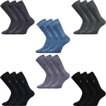 Pánská móda Společenské ponožky DESPOK šedá 39-42 (26-28)