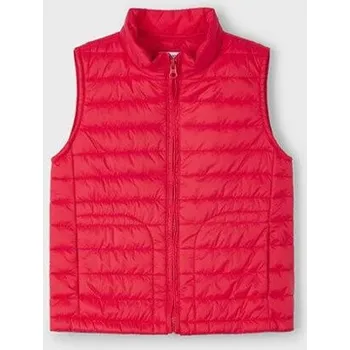 Chlapecká vesta dětská červená ultralehká prošívaná vesta Mayoral 3360-35 velikost 134
