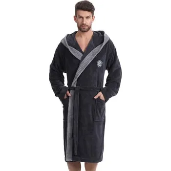 Pánský župan Pánský župan George graphite L&L grafit (šedá) XL