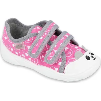 Dívčí tenisky BEFADO 907P131 dívčí tenisky 2SZ růžové méďa 21 907P131_21