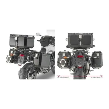 Motodoplněk PLO6425CAM trubkový nosič PL ONE-FIT pro Triumph Tiger 900 (20-25) pro boční kufry OBK GIVI s.r.l. 344920
