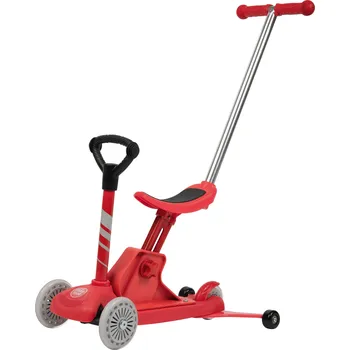 Koloběžka Playtive Dětská koloběžka 4 v 1 (červená)