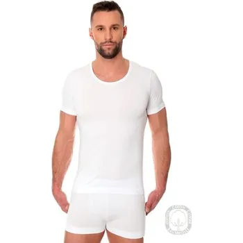 Pánské tričko Pánské tričko Cotton SS00990 BRUBECK bílá M