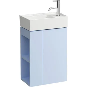 Koupelnový nábytek Kartell by Laufen - skříňka 44x27 pod umyvadlo H815334, šedomodrá H4075180336451