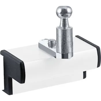 Okenní klika GEZE OL 90 N - držák křídla pro dřevěné eurookno s drážkou - RAL9016 bílý