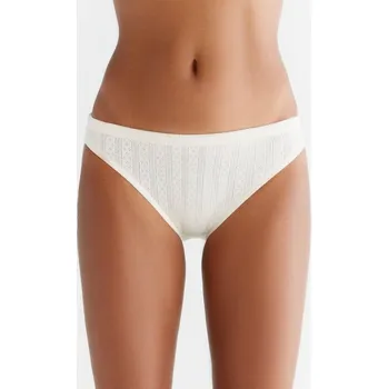 Souprava dámského spodního prádla ALBERO NATUR BIO Kalhotky žakárové S-XL (100%) 100% GOTS Bio bavlna Nebarvená tělová XL