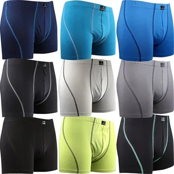 Boxerky Pánské boxerky KAMIL černá-zelená XXL